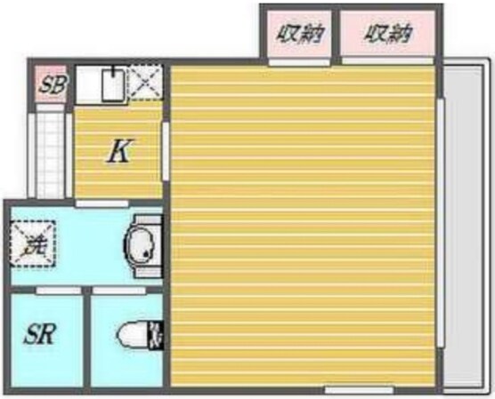 シティステージ南馬込の物件間取画像